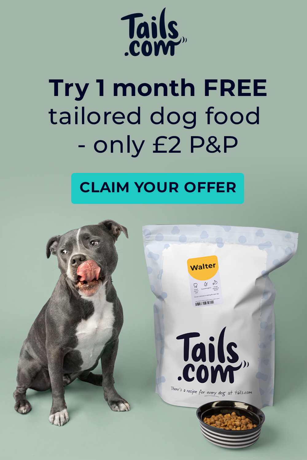 Tails Offer 100% Off first order